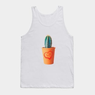 Cactus Love Hurts Ideal Gift Present Tank Top